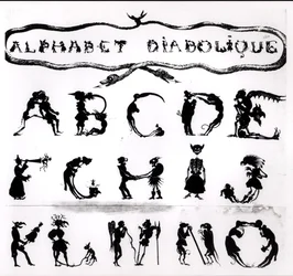 Devilish Alphabet, engraved by Delannois, 1825 (detail)